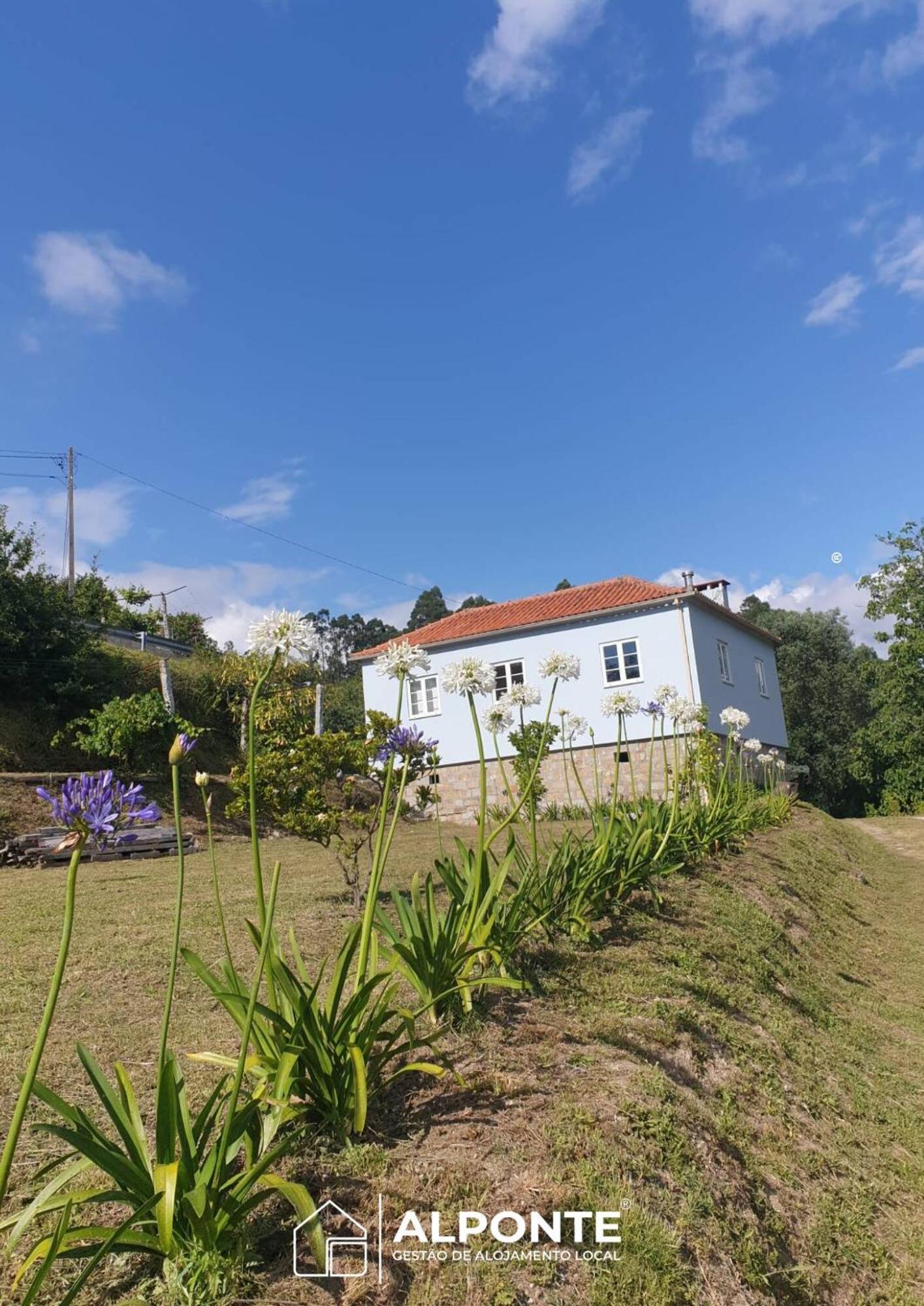 Villa Quinta Da Costeira - Casa Azul Do Limoal By Alponte Arcos de Valdevez Esterno foto